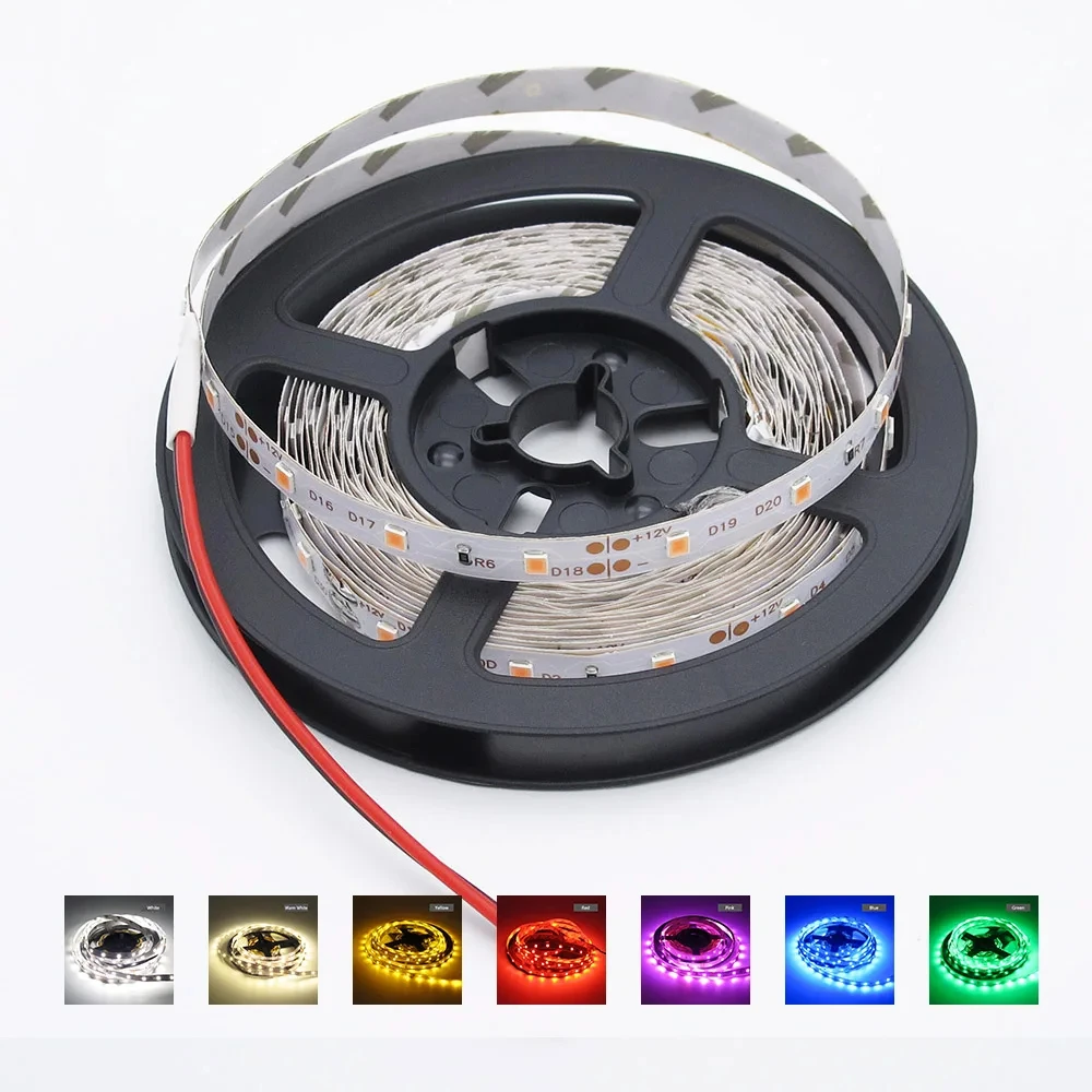 5m/pack LED Strip light 5m SMD 2835 Brighter Than 3528 5050 Flexible DC 12V 300LEDs Home Christmas Party Tape