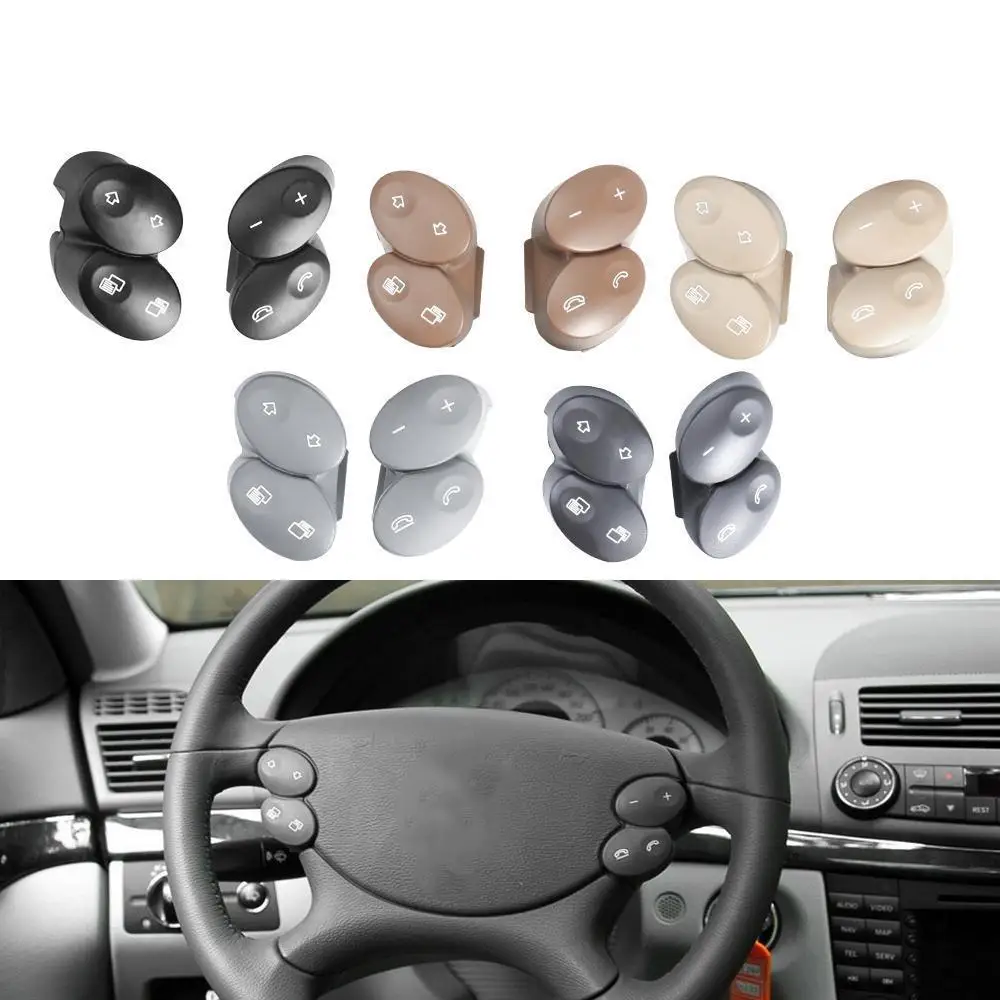 

For Mercedes W211 W219 Steering Wheel Switch Control Buttons Car Multi-function Benz E Cls Class 2308202310