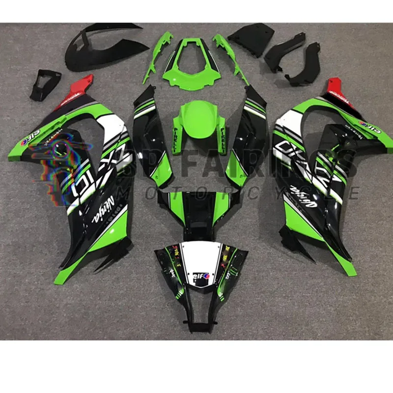 Fairings Kit Fit For KAWASAKI ZX-10R 2011-2015 ZX10R 2011 2012 2013 2014 2015 11 12 13 14 15 New ABS Bodywork Set Green Black