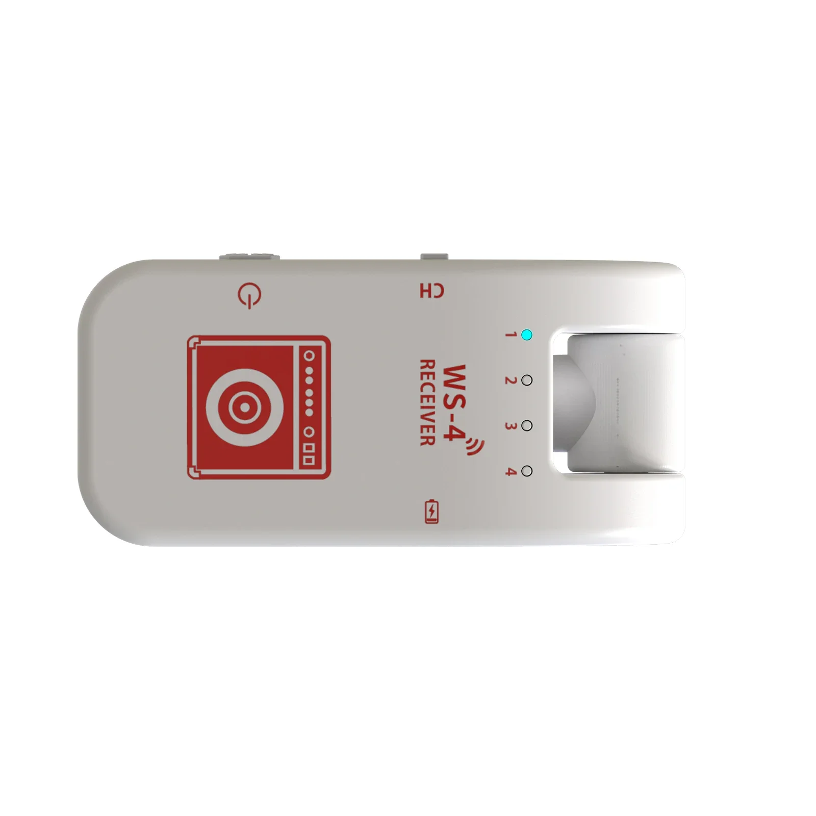 Ws-Mini Pro 4-Ch 2.4Ghz Wireless System - 48Khz/16Bit Studio Audio W/rechargeable Beltpack for Guitar/bass Recording