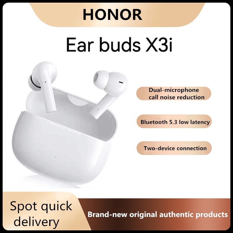 Honor Earbuds X3i True Wireless Super Long Standby Call Noise Reduction In-ear Original Authentic