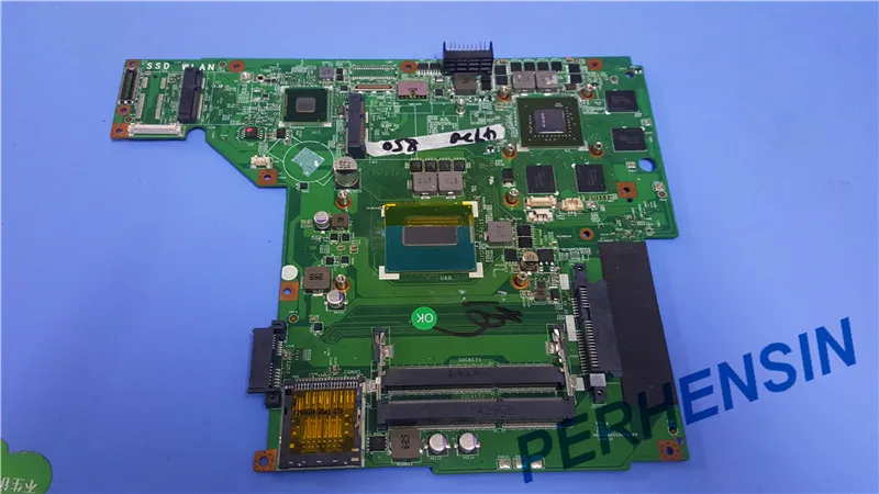 

Original LAPTOP MOTHERBOARD For MSI GE60 2QE MS-16GF1 MS-16GF WITH I7 CPU GTX860M 100% Work Perfectly