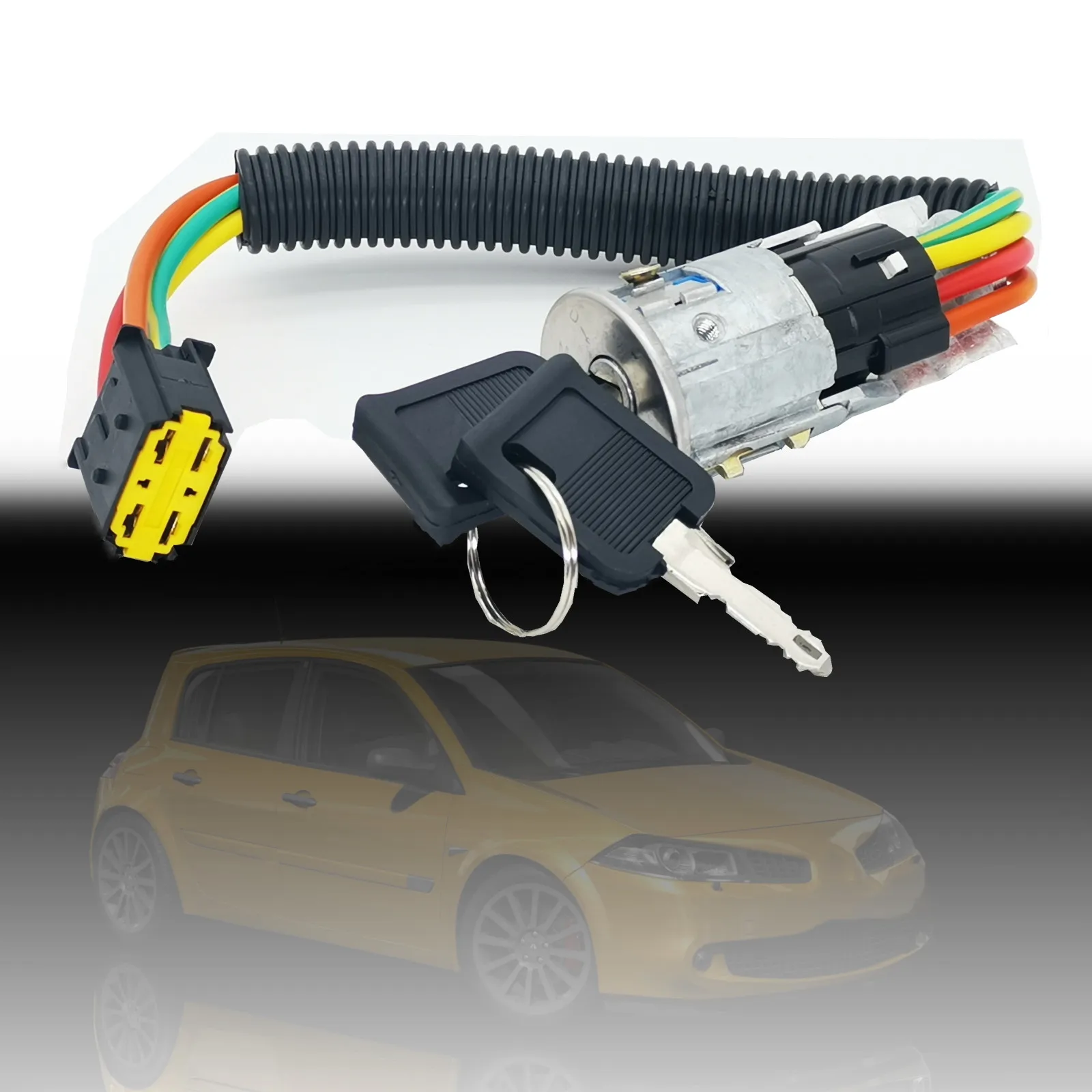 

2-ключевой переключатель зажигания для Renualt Clio MK2 1998-2005 Megane Scenic 1996-2003 7701469419 7701469416
