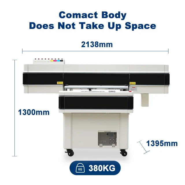 Cowint 90*60mm TPU UV Flatbed Printer Custom Football Jersey Canvas Glass Wood Acrylic Box TPU Appliques XP600 I3200 Nozzle