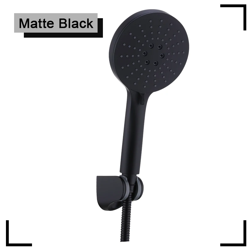 

Большая панельная душевая лейка с регулировкой давления, трехрежимная, для ванной комнаты, аксессуары для душа