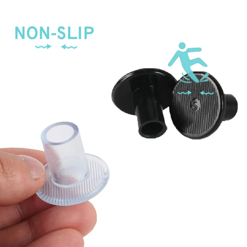 Silenciador de tacón para mujer, Protector de tacones de aguja para boda, cubiertas usables antideslizantes, tapones protectores redondos, accesorio a prueba de golpes