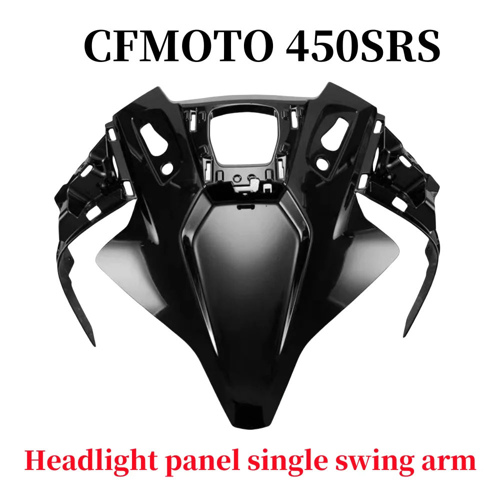 ملحقات الدراجة النارية CFMOTO 450SR 450SRS لوحة المصابيح الأمامية الحرس العلوي للدراجة النارية قذيفة الجبهة الوجه الأمامي الحرس CF 450SR 450SRS