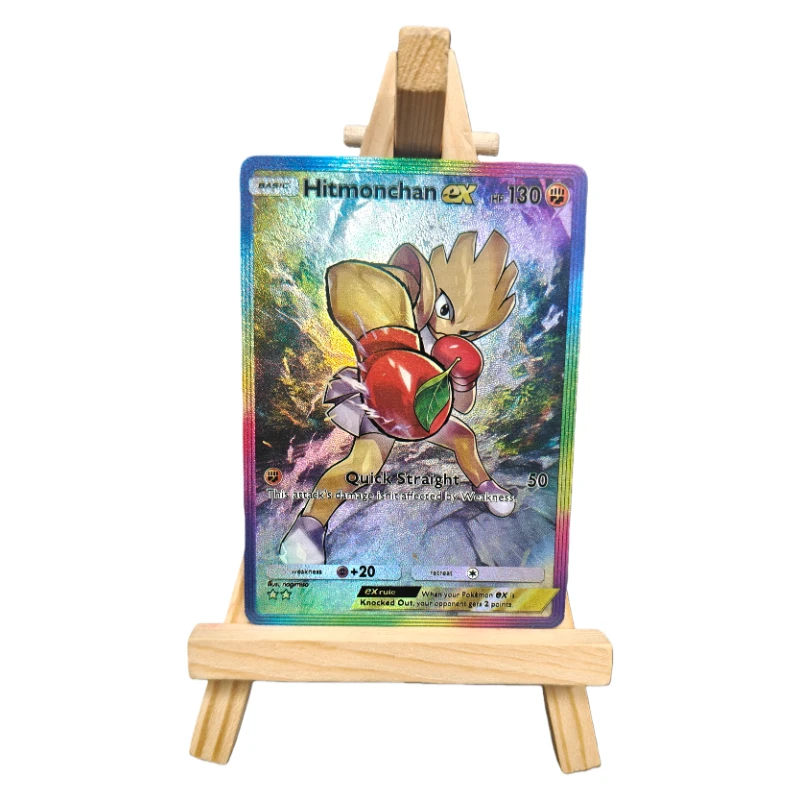 DIY PKM TCG Pocket Card Immersive B1 Mega Rising Dragalge Pinsir Greninja Hitmochan Rapidash Ampharos Absol EX APP Game Card view 5