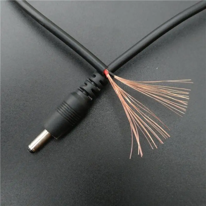 G8DF 1.2m Travel USB to DC5521 Power Adapter Cable Male to Male Connectors Wire Line