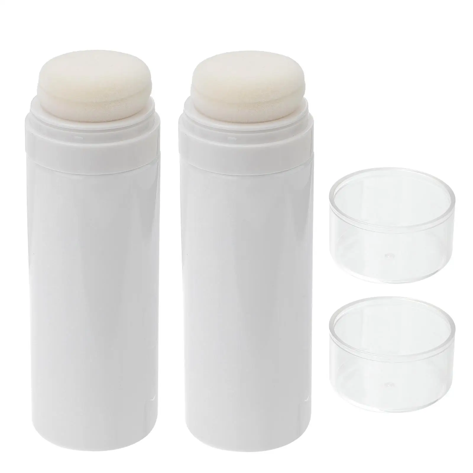 2PCS Baby Puff Box Travel Size Containers Storage Bottle Large Capacity Talcum Powder Container Home Use Body Powder Bottle Baby