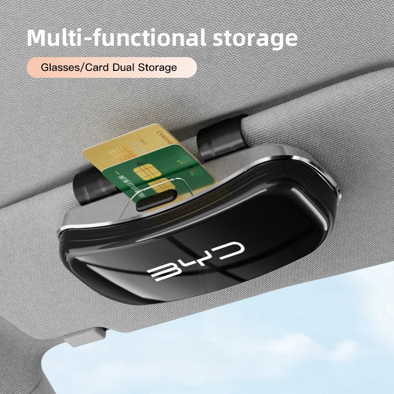 سيارة الشمس قناع النظارات الشمسية حامل نظارات ل BYD تانغ U8 F3 E6 Atto3 يوان زائد سونغ ماكس F0 G3 I3 Ea1 Dmi 2din S7 E3 L3 F6 #1