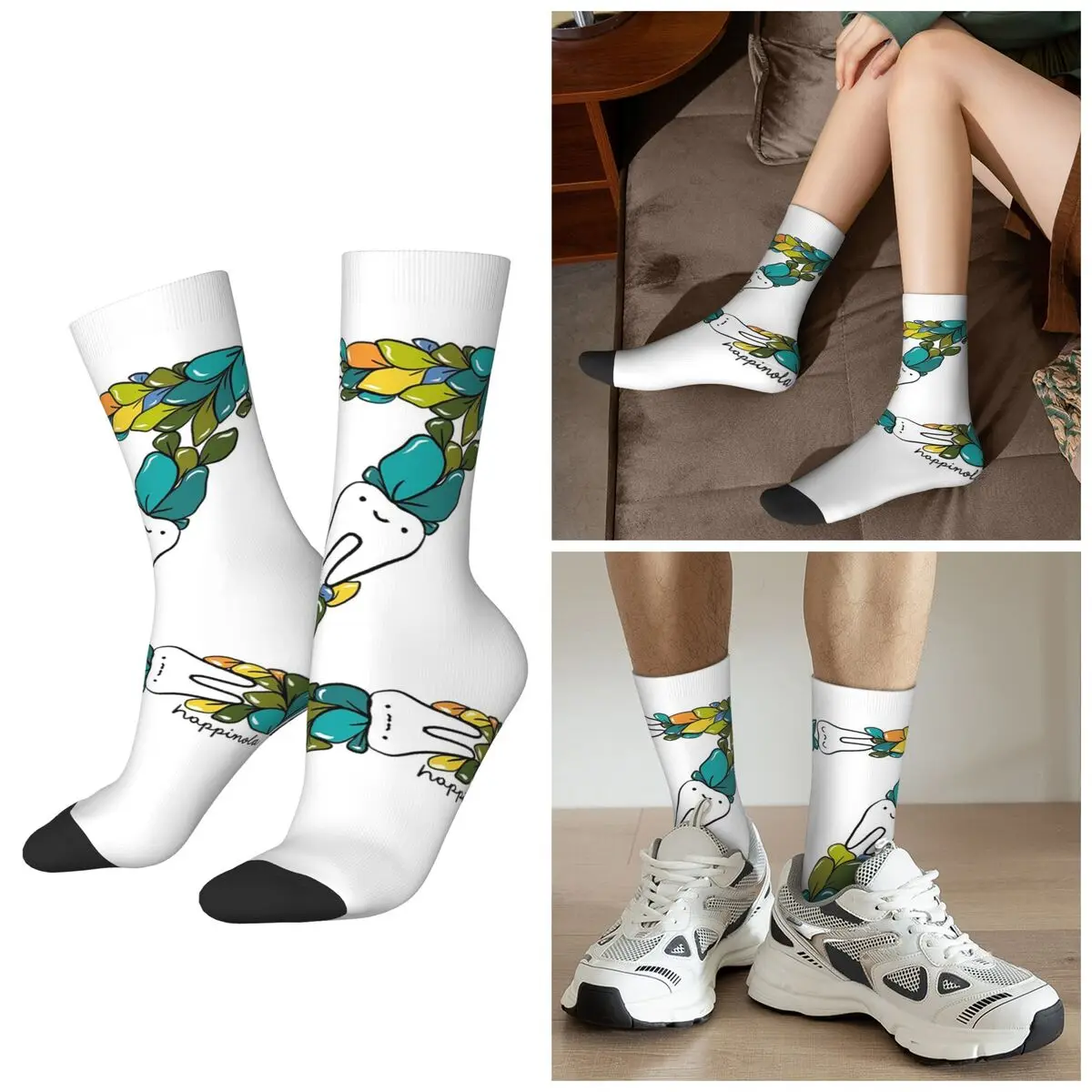 

Всесезонные носки Z, носки в стиле Харадзюку, модные чулки для мужчин и женщин, рождественские подарки