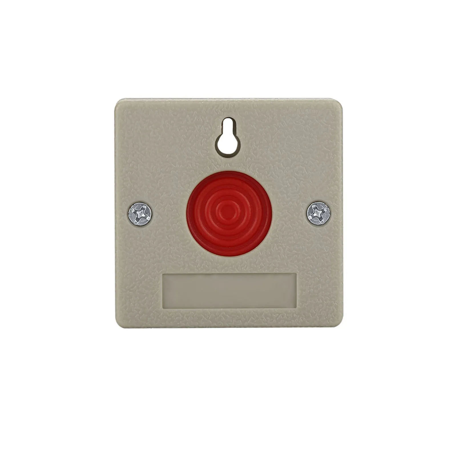DC 24V Wired Safe Security Plastic Family Office Mini Emergency Alarm Panic Push Button