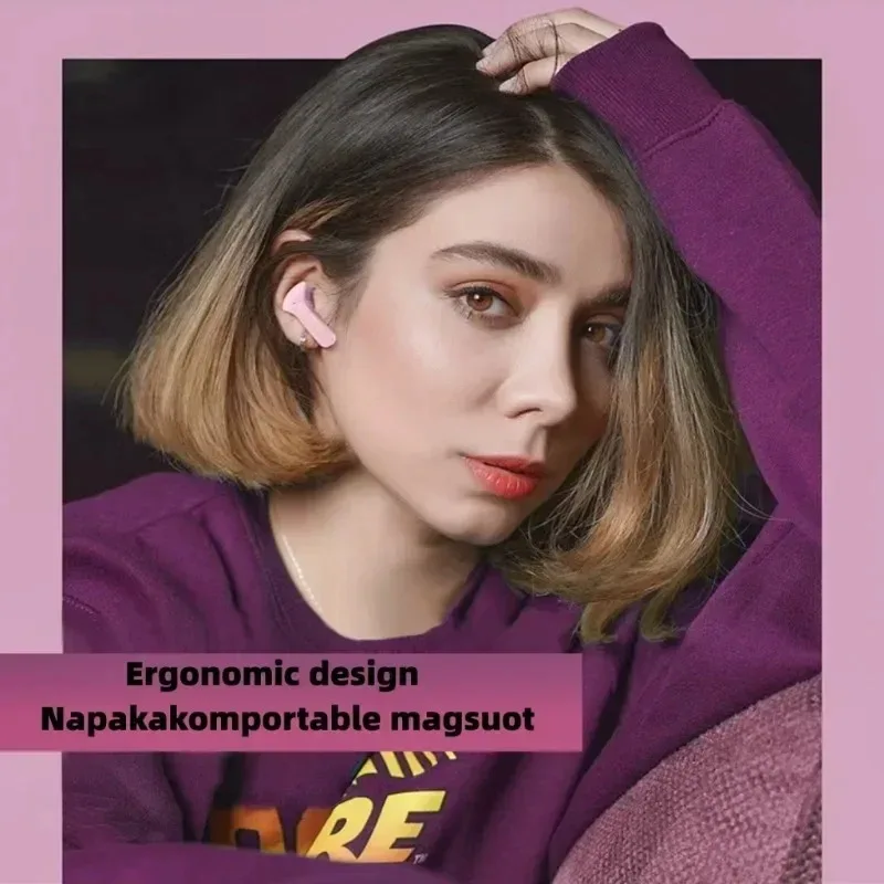 Auricolare Bluetooth wireless originale T2 Cuffie HIFI trasparenti Display digitale a LED Auricolari audio stereo per telefono