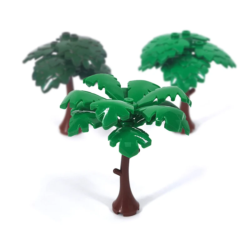 

Forest Plants Vegetation Tree MOC 5058 City Street Building Blocks Botany Green Plants Bricks Toys Kits Compatible With LEGO