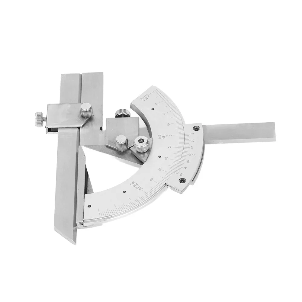 rapporteur-a-vernier-en-acier-a-haute-teneur-en-carbone-precision-002-320-°-detecteur-d'angle-universel-argente-avec-boite-de-rangement