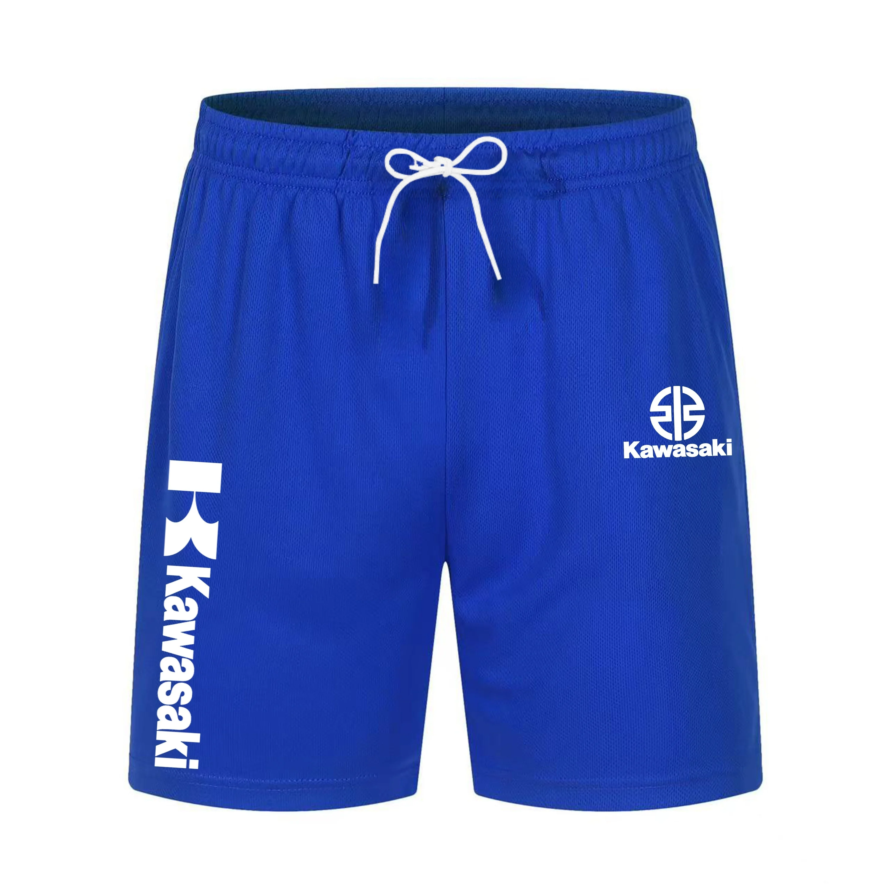 

Kawasaki Summer Popular 3D Printed Quick Drying Men Breathable Motorcycle Shorts Off-road Motorcycle Sport Running Men Shorts