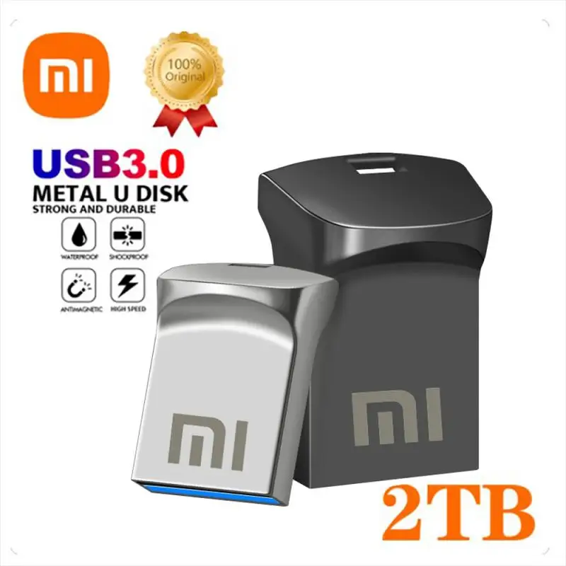 Xiaomi High Speed USB3.0 Pen Drive 2TB True Capacity Pendrive 1TB Memorias USB Flash Drive 512G Cle USB Stick Drop Shipping Gift