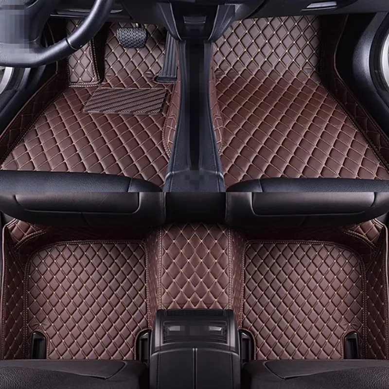 Custom special car floor mats for Hyundai Santa fe 5 seats 2025 Top quality waterproof durable rugs carpetse for Santafe 2024