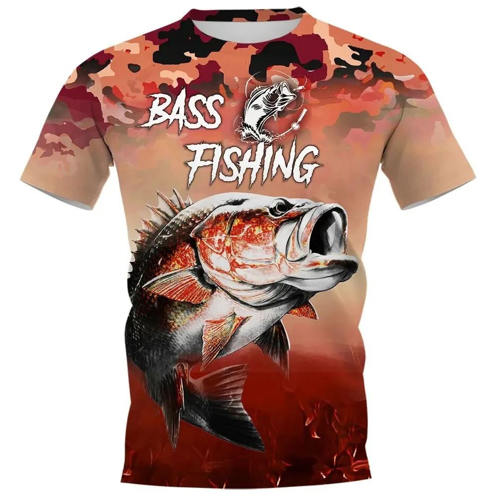 Daily 2025 Baby T-Shirts Fashion Top Boys Clothing Fish 3d Print Cool Casual Boy Clothes Casual Short Sleeve Tees