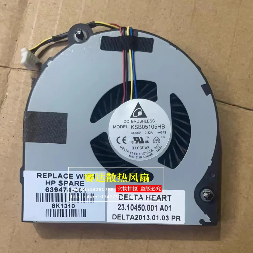 

DELTA KSB05105HB Охлаждающий вентилятор для ноутбука DC5V 0,32A