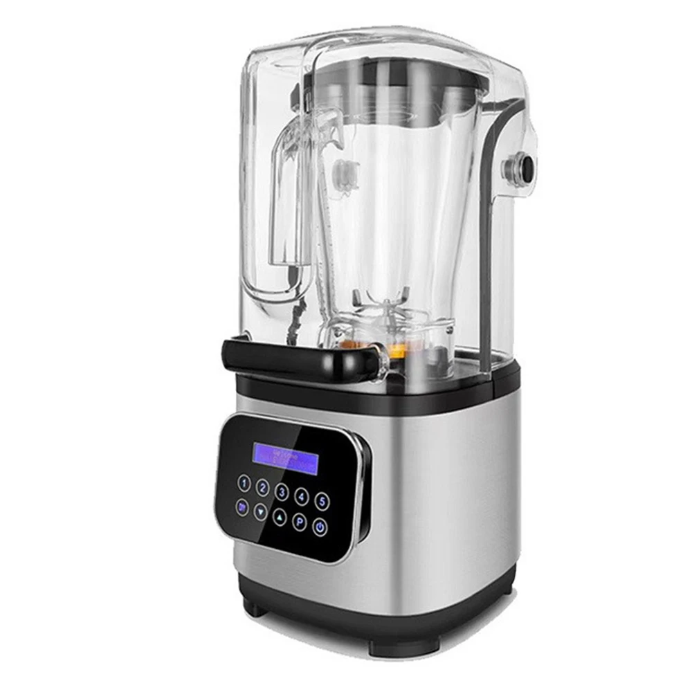 HOT SALE High Quality High Power Multifunctional Heavy  Smoothie Milkshake Commercial Blender With Soundproof Cover