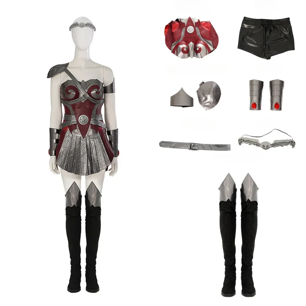 

Queen Maeve The Boys Cosplay Costume Adult Women Role Play Dress Outfit Halloween Comic Con Deguisement Custom Made