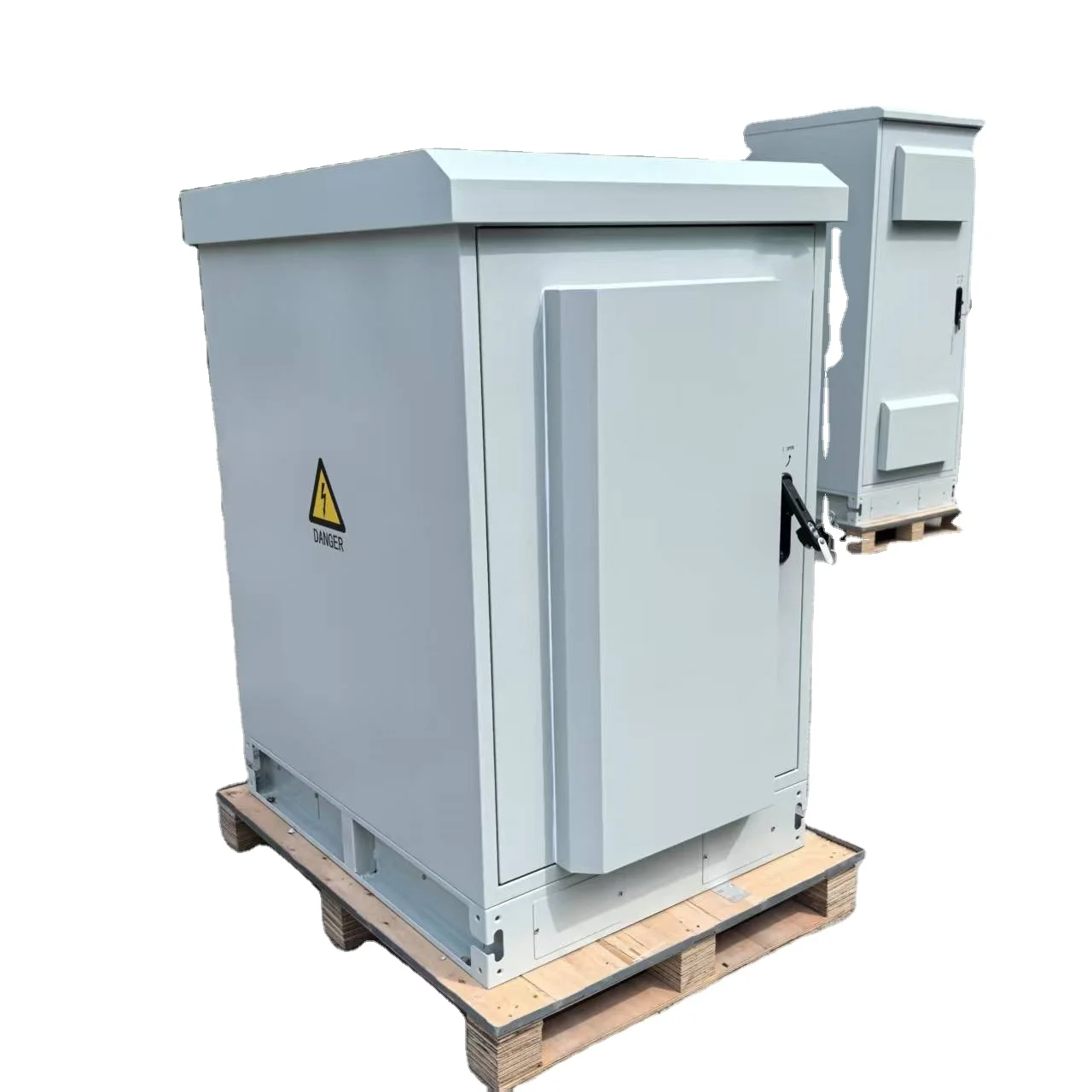 

19-дюймовый IP55 Водонепроницаемый уличный шкаф 4U-9U Полюсный монтаж Серверная стойка Корпус IT Network Телекоммуникационное хранилище Коробка из алюминиевого сплава