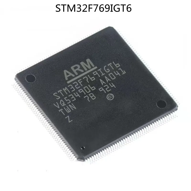 

1pcs/lot New Original STM32F769IGT6 QFP-176 32F769IGT6 32-bit microcontroller chip In Stock