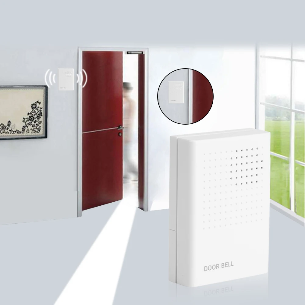 Door Bell Alarm Doorbell Welcome Guest Wired Doorbell Door  Alarm for Home  Access Control System Wired Door