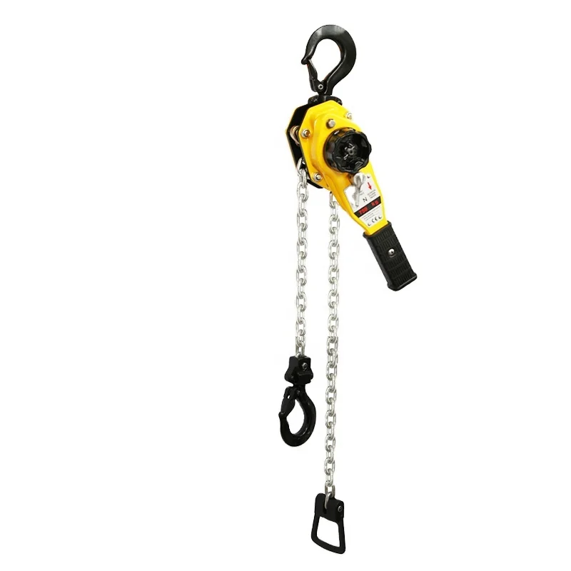 High Quality 0.5 Ton Lever Block Hoist 500 Kg Chain Pulley Block Hangzhou DH-0.5T Large Load-Bearing Manual Operated Chain Hoist