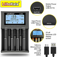 LiitoKala Lii-M4 18650 26660 Charger With Separate Capacity/LCD