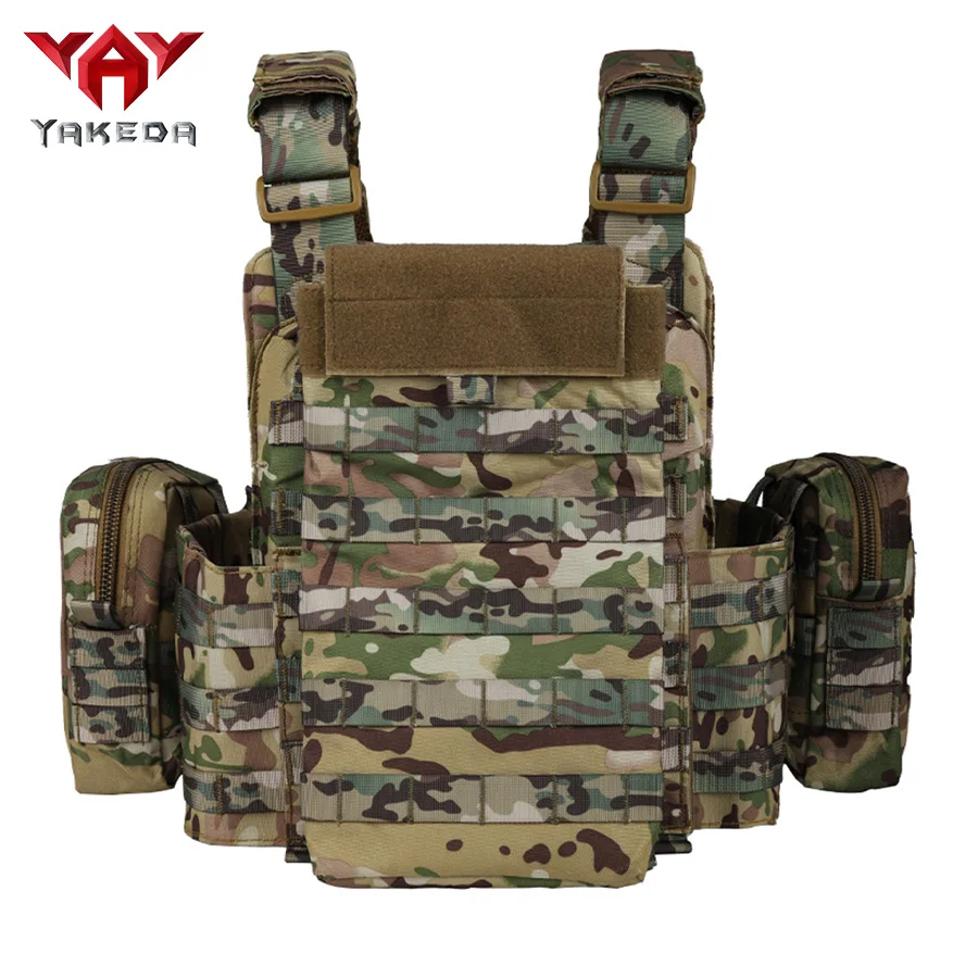 YAKEDA   Five piece equipment bag training vest, detachable and expandable, waterproof, wear-resistant and tear resistant