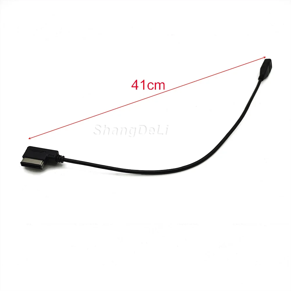 USB AUX Cable Music MDI MMI AMI to USB Female Interface Audio AUX Adapter Data Wire For AUDI A3 A4 A5 A6 Q5 Q7 For VW Golf 2014