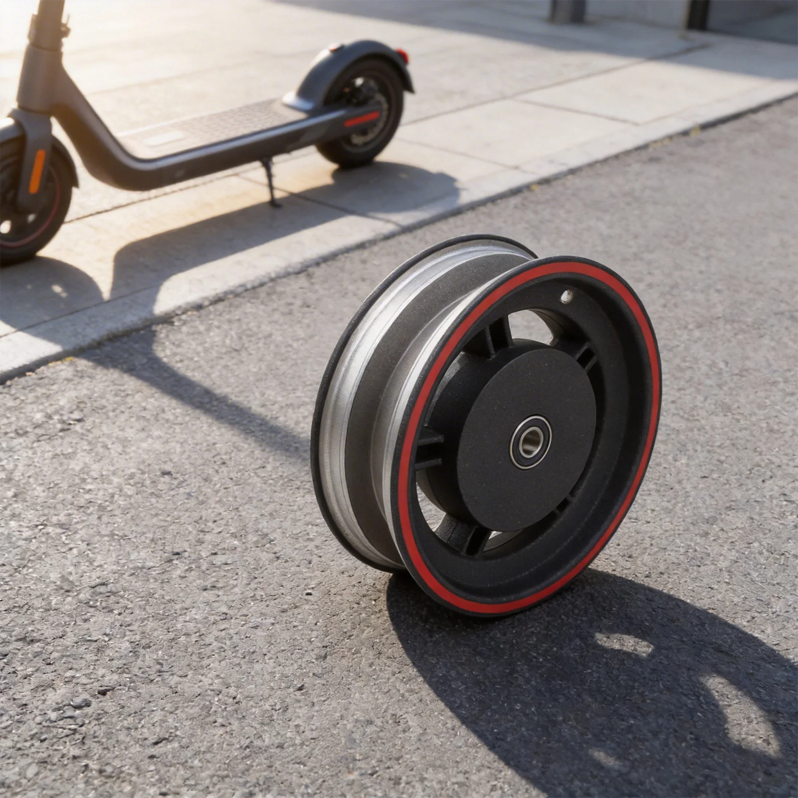 

Front Rear Wheels 5Max Scooter Hub Commuting Recreational Riding Improved Handling Smooth Ride For Front Wheels