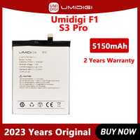 New Original UMIDIGI F1 5150mAh Battery For UMI UMIDIGI S3 PRO Phone High Quality Batteria With Tracking Number