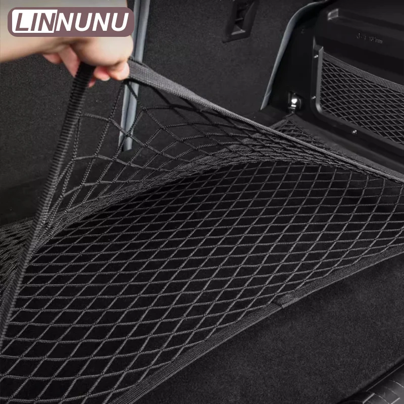 LINNUNU For Chery Jetour T2 Traveller Car Styling Trunk Storage Net Pocket Luggage Anti Slip Fixing Trunk Net Auto Accessories