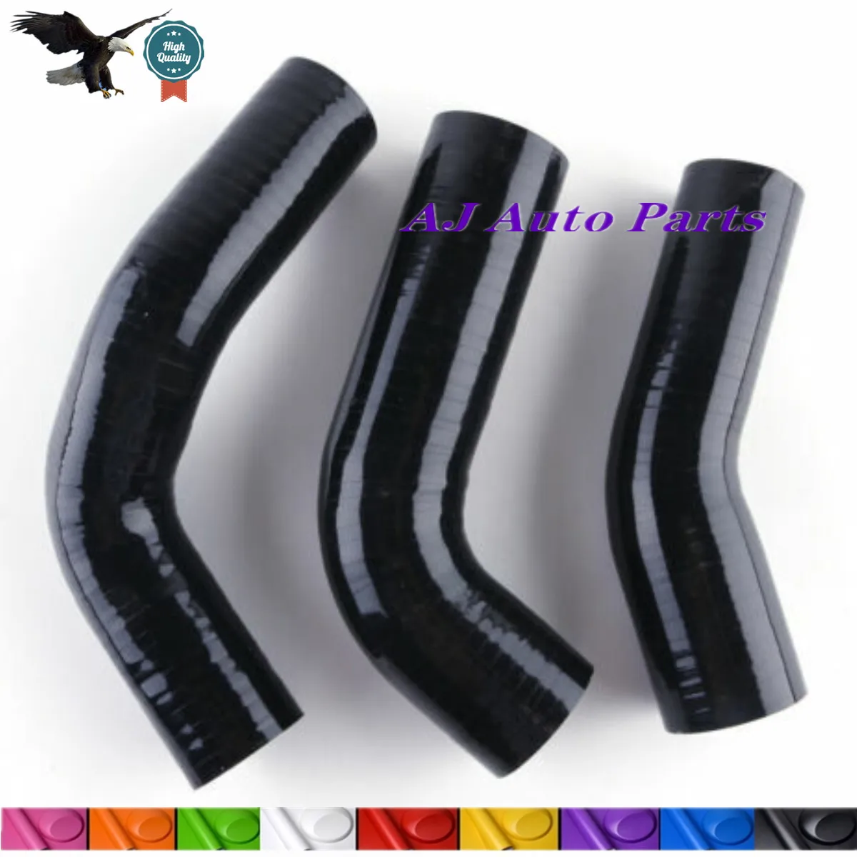 Silicone Radiator Hose For Toyota LandCruiser FJ40 FJ45 4.2 2F 1980-1984（3-PLY Hose ）