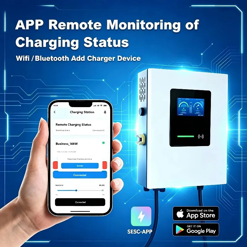 New Design Homeuse 30kW DC EV Charger Station GBT/CCS1/CCS2 Interface OCPP1.6 APP Payment System 380V Input for Retrofit/Upgrade