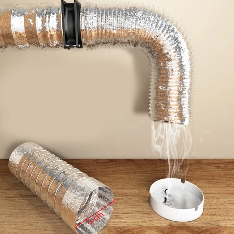 

12cm Duct Blower Exhaust Fan With Double Ball Bearing Suitable For Electronics 3D Printer Enclosure Welding Ventilation top sale