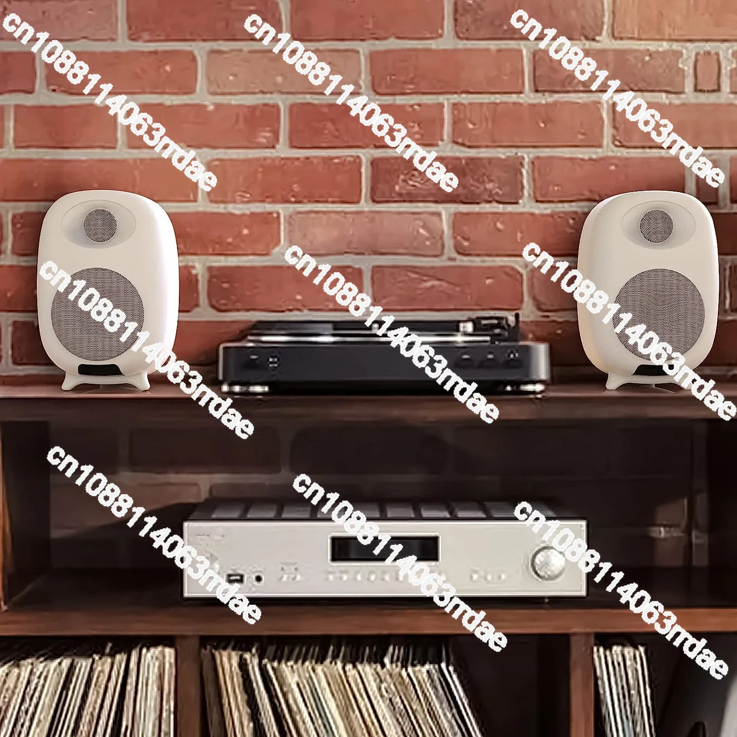 High fidelity 3 inch active speaker two frequency bookshelf speaker fever stereo home high-end audio