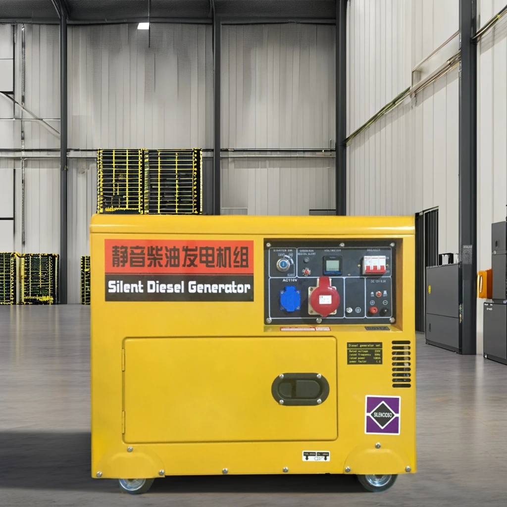 5KVA 7KVA 8KVA 10KVA Super Silent Genset 110V 220V 380V Portable Electrical Generators for Home  10KW 50/60HZ Generator