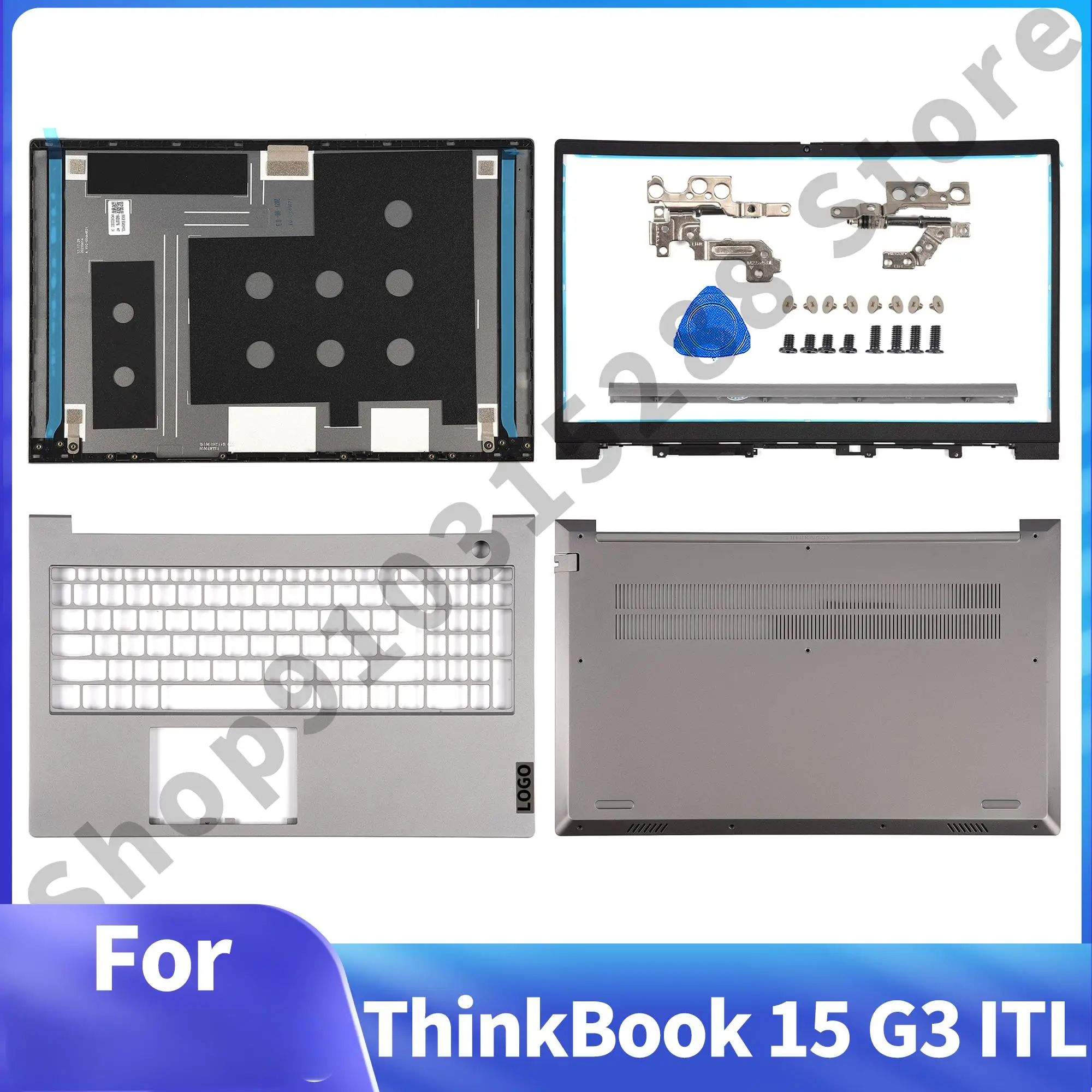 

Чехлы для ThinkBook 15 G3 ITL, задняя крышка для ThinkBook 15 G3 ACL, рамка, Упор для рук, нижняя Новая деталь для ремонта 5CB1B34808/5CB1B34809