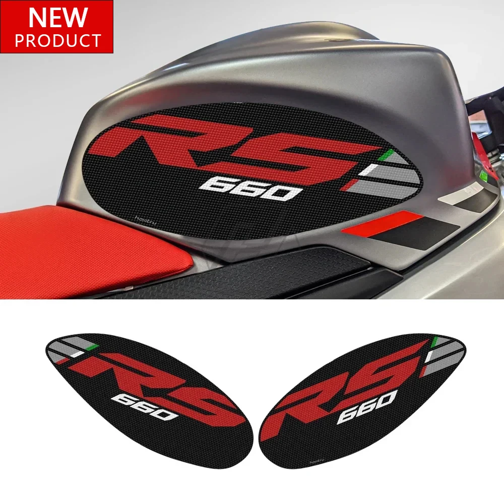 

For Aprilia TUONO RS 660 2020-2022 motorcycle modification side fuel tank pad knee pad sticker kit