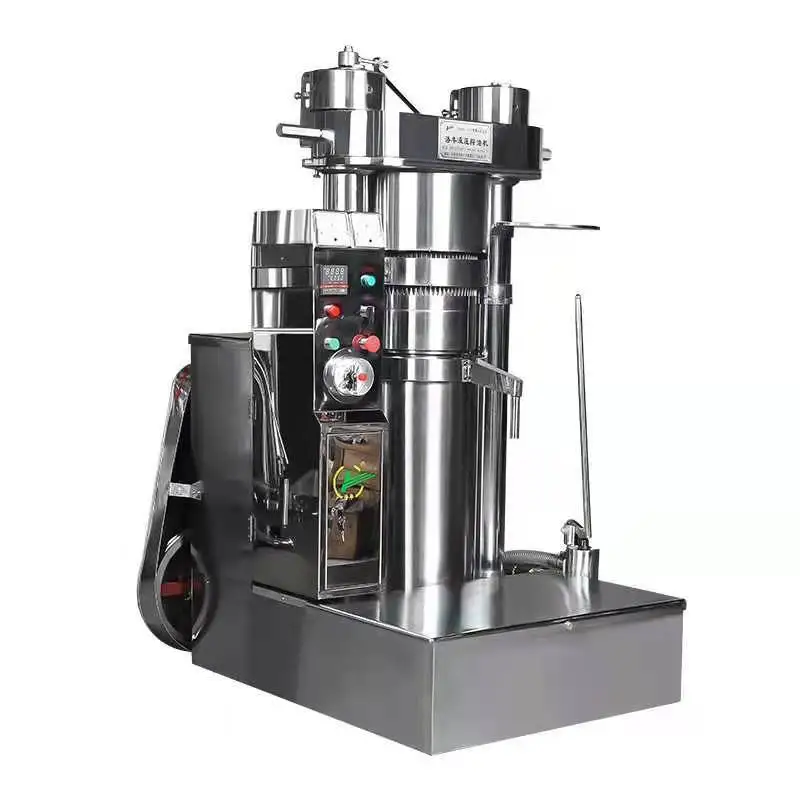 

Hydraulic Coffee Cocoa Bean Extraction Hine Camellia Sesame Olive Press hydraulic oil press machine