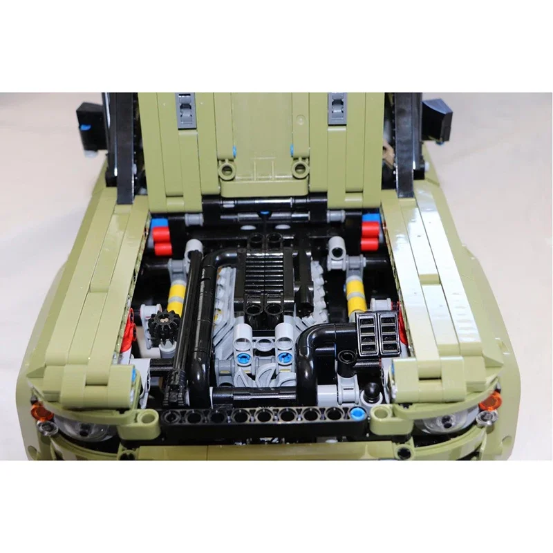 Klocki konstrukcyjne Sześciokołowy Defender Technologia Modułowe Klocki Model Prezenty Zabawki Świąteczne Zestawy DIY Montaż