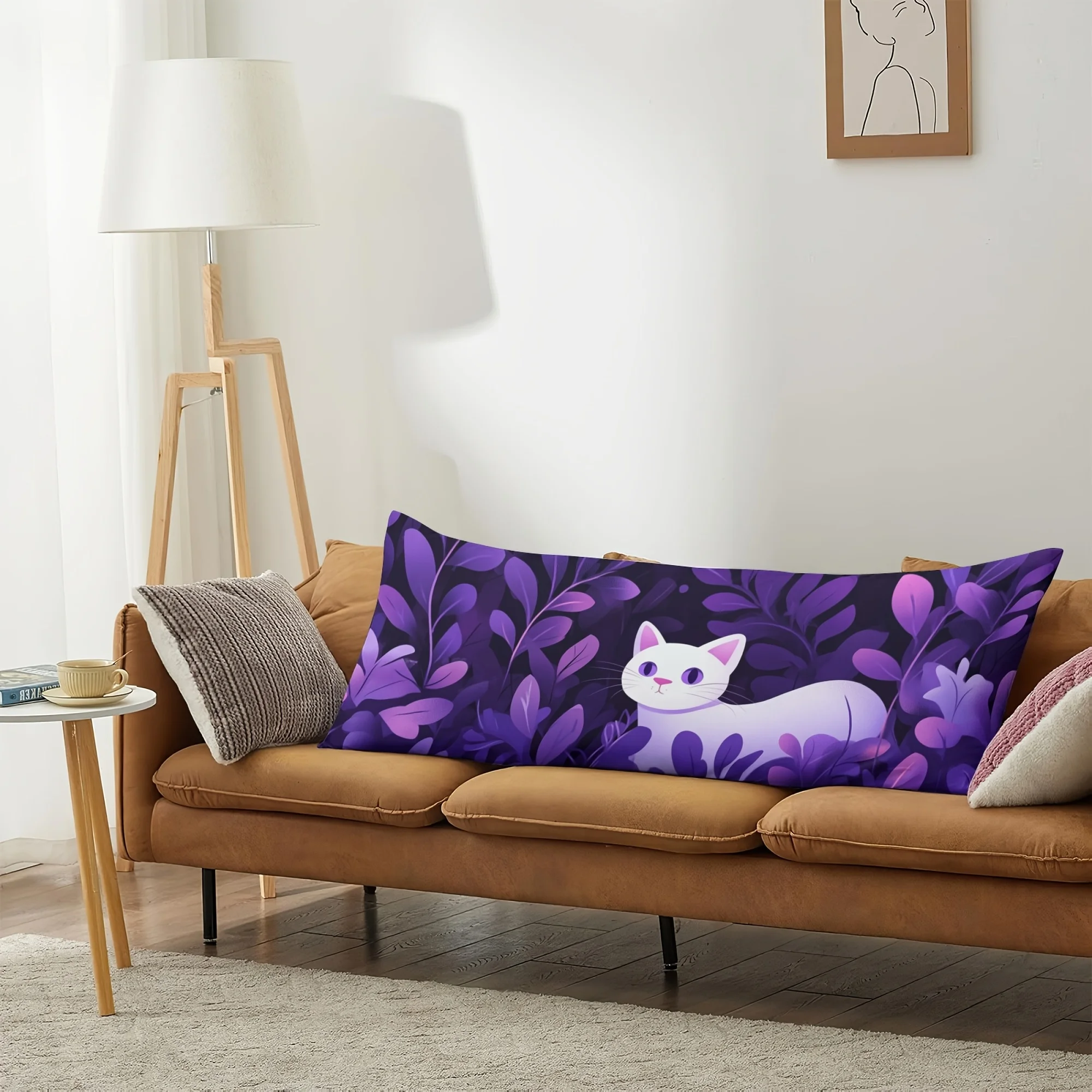 Machine Washable Microfiber Long Pillowcase Autumn And Winter Essential Pillowcase | for Winter Comfort | Plush And Protective |