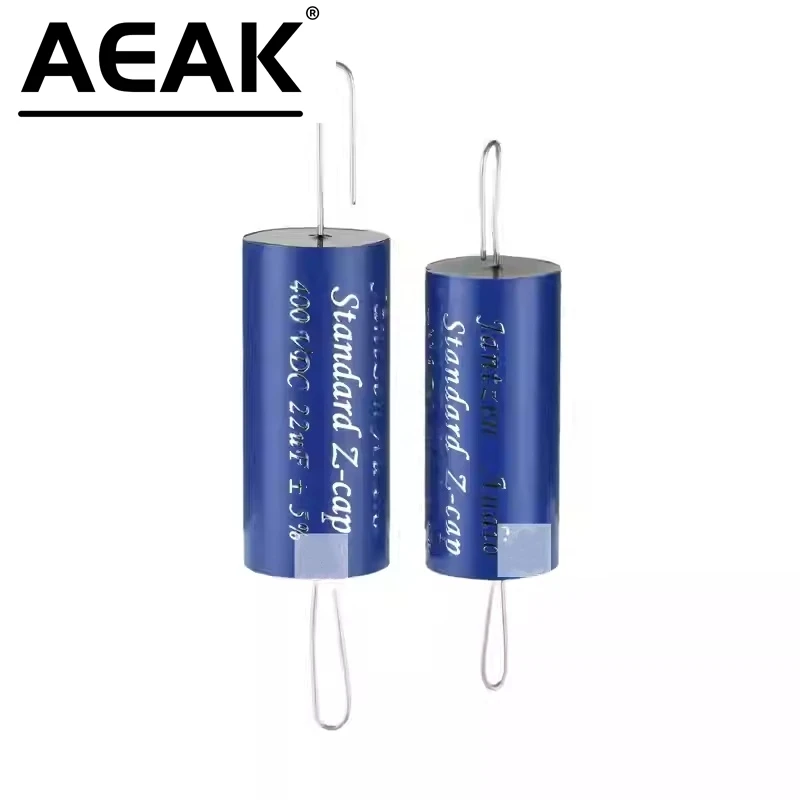 1 peça dinamarca jantzen padrão z-cap hi-fi crossover acoplado capacitor de áudio mkp (versão congelada é opcional) 400vdc 5%