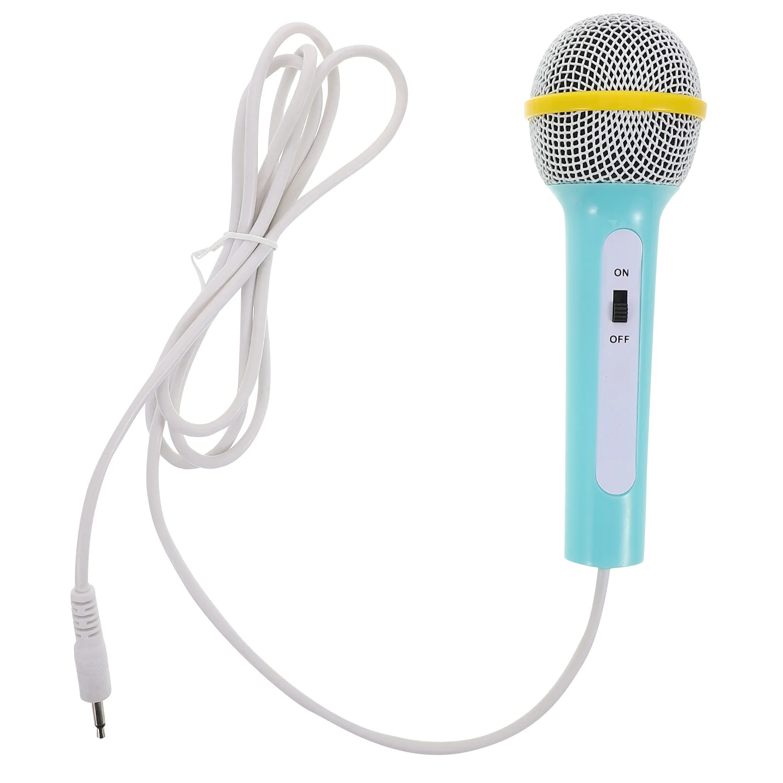 Microfono portatile per bambini da 3,5 mm per dispositivi di prima educazione - Microfono amplificatore per cantare Giochi di finzione Attività per feste all'aperto -