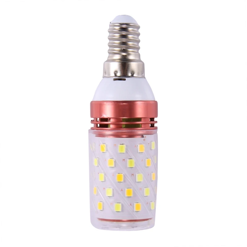 

3 Color Temperatures Integrated SMD LED Corn Lamp AC85V - 265V Warm White High Light Energy Conservation Small LED Light Bulb